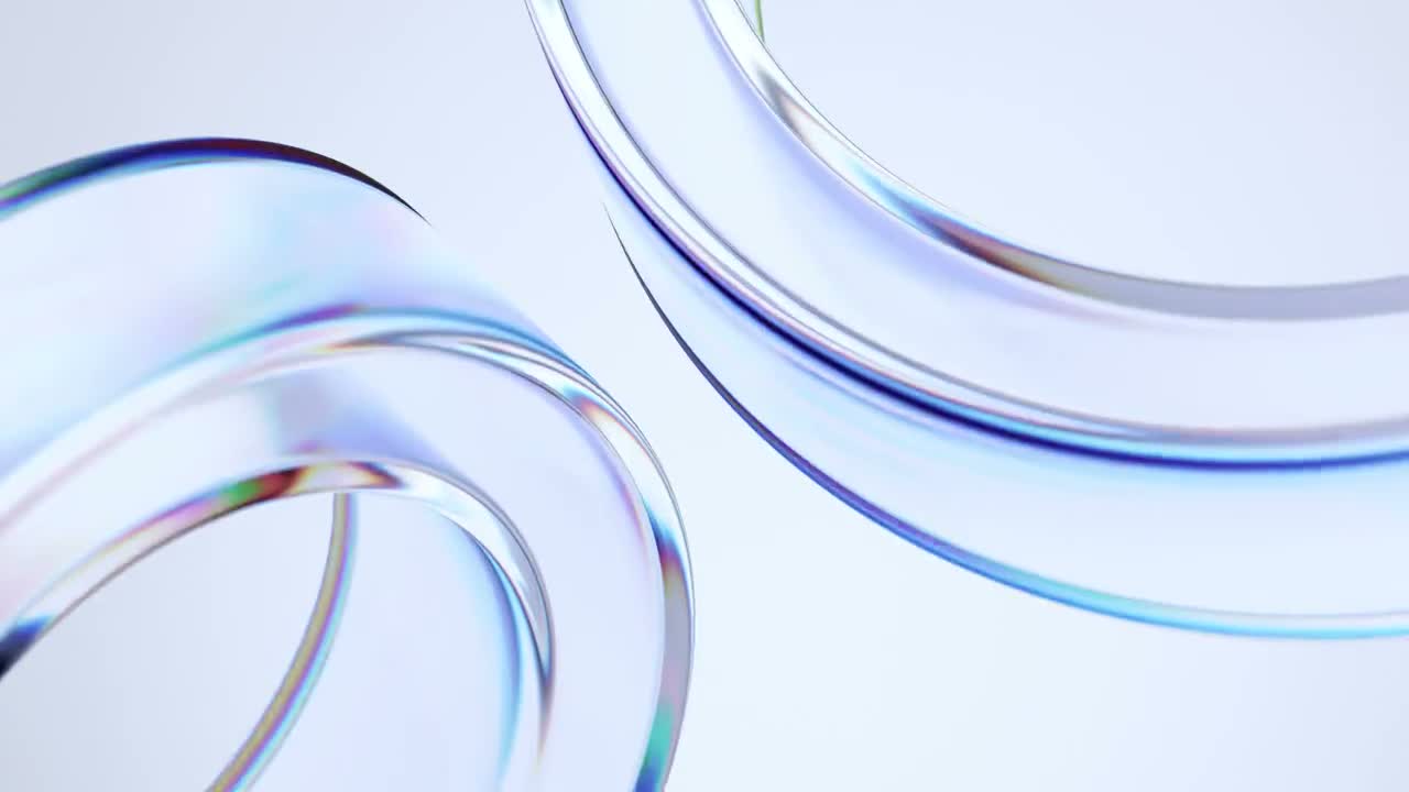 Abstrakte Lichtlinien als Platzhalter für ein Video zu barrierefreien Webseiten